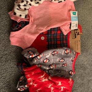 Lot of 5 XS small dog pajamas
